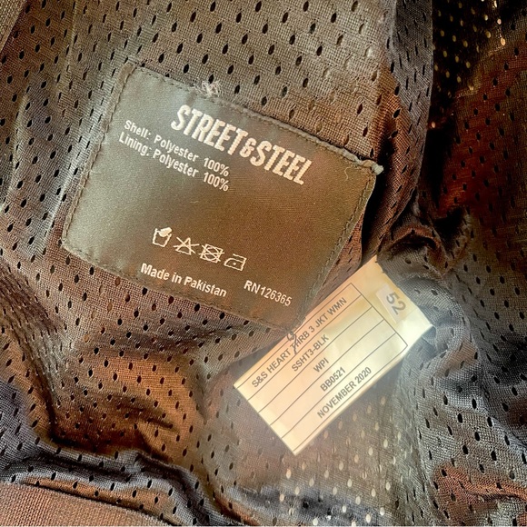 Street & Steel Heart Throb 3, women’s motorcycle jacket with armor - Picture 7 of 12